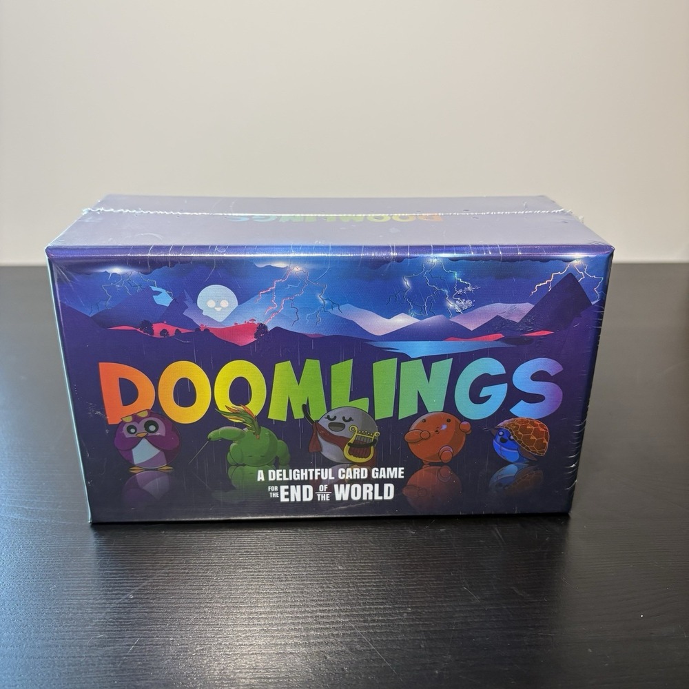 Doomlings- A Game For The End Of The World- New Delightful Card Game- NEW Sealed